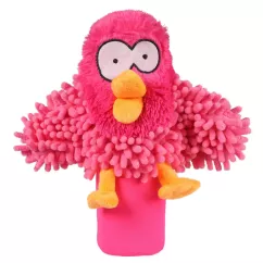Coockoo Сова рожева з пискавкою 27 см (плюш) іграшка для собак