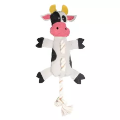 Duvo+ «Farm Friends» Корова Сodey с пискавкой 48 см (полиэстер) игрушка для собак