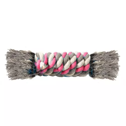 Duvo+ Канат плетеный 13 см (текстиль) игрушка для собак - фото №2