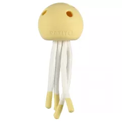 Ebi Медуза Milo желтая 18 x 7 x 7 cм (резина) игрушка для собак