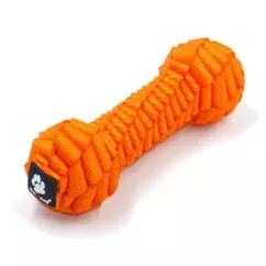 GimDog Гантель плетена "Stretch" 19,5 см (текстиль) іграшка для собак