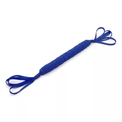 GimDog Палочка плетеная с ручками «Stretch» 64 см (текстиль) игрушка для собак - фото №2