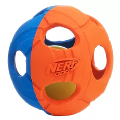 Nerf Светящийся мяч d=9 см (резина) игрушка для собак
