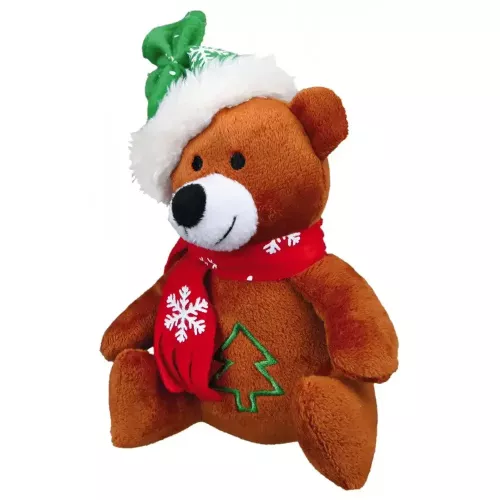 Trixie Санта Клаус, Лось, Ведмедик 20 см, 1шт (плюш) Різдвяна іграшка для собак - фото №3