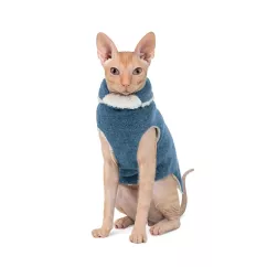 Светр Pet Fashion «Cat» XXS (бірюзовий) (PR242951)