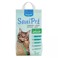 Наповнювач туалета для котів Природа Sani Pet 5 кг (бентонітовий дрібний) (PR240784)