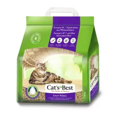 Наполнитель туалета для кошек Cat's Best «Smart Pellets» 10 л / 5 кг (древесный) (JRS300088)
