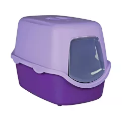 Trixie Vico Cat Litter Tray Туалет для котов закрытый 40 x 40 x 56см фиолетовый (40274)