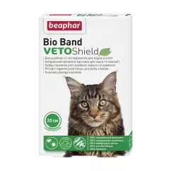 Біо-нашийник для котів Beaphar «Veto Shield» 35 см (від зовнішніх паразитів) (10664)