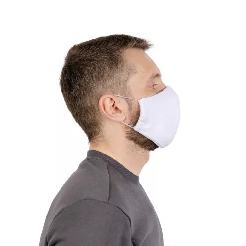 Защитная маска для лица Природа 22 x 15 см (белая) (PR011522) - фото №4
