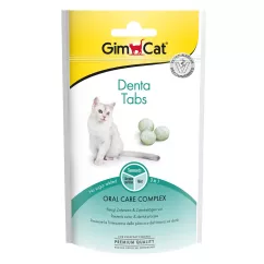Таблетки для кошек GimCat Denta Tabs 40 г (для зубов) (G-420653/420615)