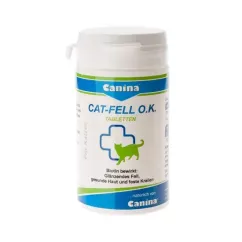 Вітаміни для котів Canina «Fell O.K.» 100 таблеток, 50 г (для шкіри та шерсті) (201525)