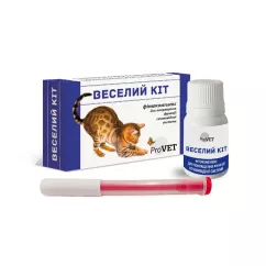 Фитокомплекс для кошек ProVET «Веселый Кот» 20 мл + шприц (для поддержки мочевыводящей системы) (PR241752)