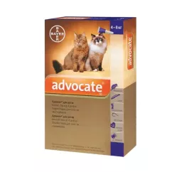 Bayer Advocate для котів та тхорів Краплі на холку від зовнішніх та внутрішніх паразитів 4-8 кг 1 пі