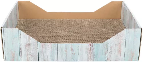 Когтеточка-лежак картонная с мятой Trixie 45×12×33см (4011905480138) - фото №2