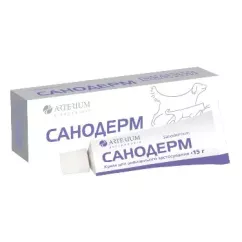 Крем для котів та собак Артеріум «Санодерм» 15 г (протигрибковий препарат) (4823004003343)