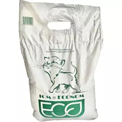 Наполнитель туалета для кошек ECO Том эконом 5 кг (бентонитовый) (P00427)