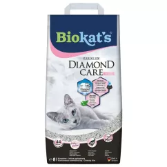 Наповнювач туалета для котів Biokat's Diamond Fresh 8 л (бентонітовий) (G-613260)