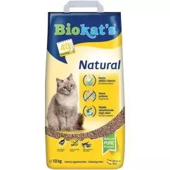 Наполнитель туалета для кошек Biokat's Natural 10 кг (бентонитовый) (G-75.26)