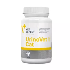 Препарат для підтримання сечовидільної фунції у котів VetExpert UrinoVet Cat, 45 капсул (46145)