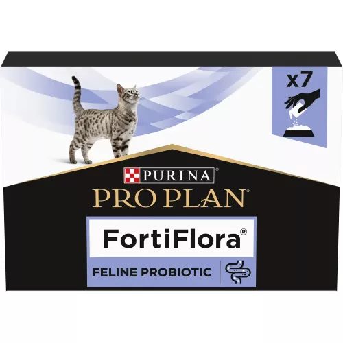 Пробіотик для котів ProPlan FORTIFLORA підтримка мікрофлори шлунково-кишкового тракту 7 шт х 1г (12486287) - фото №2