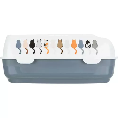Trixie Delio Cat Litter Tray Туалет для котов с рамкой 38 х 20 х 50см (4011905403977) - фото №3