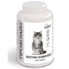 Витаминно-минеральная добавка для кошек ProVET Профилайн Биотин комплекс 180 табл, 145 г (для кожи и шерсти) (PR241874)