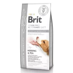 Brit GF Veterinary Diet Joint & Mobility 12 кг (сельдь) сухой корм для собак, при заболеваниях суста