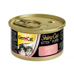 GimCat Shiny Cat 70 г (курка) вологий корм для кошенят