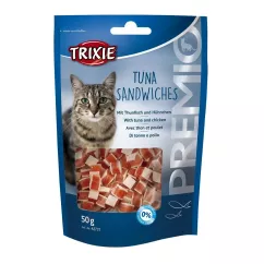 Ласощі для котів Trixie PREMIO Tuna Sandwiches 50 г (курка та риба) (42731)