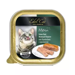 Вологий корм для котів Edel Cat 100 г (паштет із кроликом)