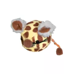 Игрушка для кошек Trixie Мяч-мышка 4,5 см (цвета в ассортименте) (4554)