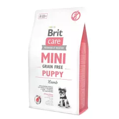 Brit Care Mini Grain Free Puppy Lamb 2 kg сухой корм для щенков и молодых собак миниатюрных пород