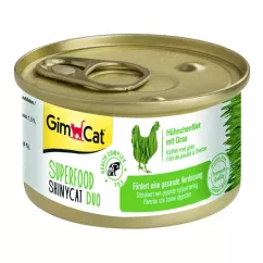 Вологий корм для котів GimCat Superfood 70 г (курка та трави) (G-414720)