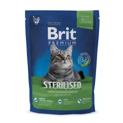 Brit Premium Cat Sterilized 800 г (курка) сухий корм для стерилізованих котів
