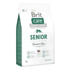 Brit Care Senior Lamb & Rice 3 kg сухой корм для пожилых собак всех пород