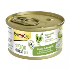 Вологий корм для котів GimCat Superfood 70 г (курка та яблуко) (G-414515/414553)