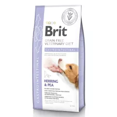Brit Veterinary Diet Gastrointestinal 12 kg (сельдь) cухой корм для собак при заболеваниях желудочно