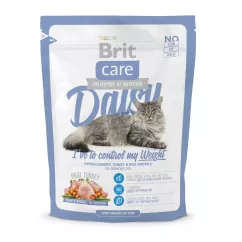 Brit Care Cat Daisy I have to control my Weight 400 г (индейка и рис) сухой корм для котов с лишним 