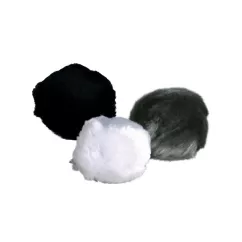 Игрушка для кошек Trixie Мяч с погремушкой 3 см (плюш, цвета в ассортименте) (4123)