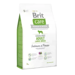 Brit Care Adult Large Breed Salmon & Potato 3 kg сухой корм для взрослых собак крупных пород