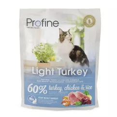 Сухой корм для кошек с лишним весом Profine Cat Light 300 г (индейка и курица) (170574/7787)