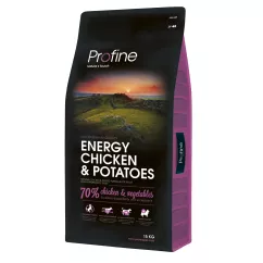 Profine Energy Chicken 15 kg (курица) сухой корм для активных собак всех пород
