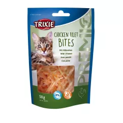 Trixie PREMIO Chicken Filet Bites Лакомство для котов 50 г (курица) (42701)