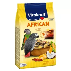 Корм для великих африканських папуг Vitakraft «African» 750 г (4008239216403)