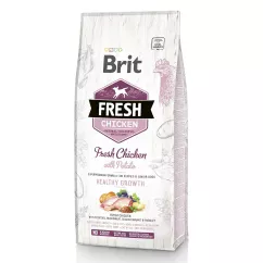Brit Fresh Chicken with Potato Puppy Healthy Growth 12 kg сухой корм для щенков