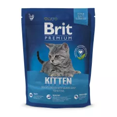 Brit Premium Cat Kitten 300 г (курка) сухий корм для кошенят