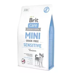 Brit Care Mini Grain Free Sensitive 2 kg (оленина) сухой корм для собак миниатюрных пород с чувствит