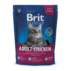 Brit Premium Cat Adult Chicken 300 г (курица) сухой корм для котов