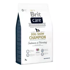 Brit Care Dog Show Champion 3 kg сухой корм для выставочных собак всех пород